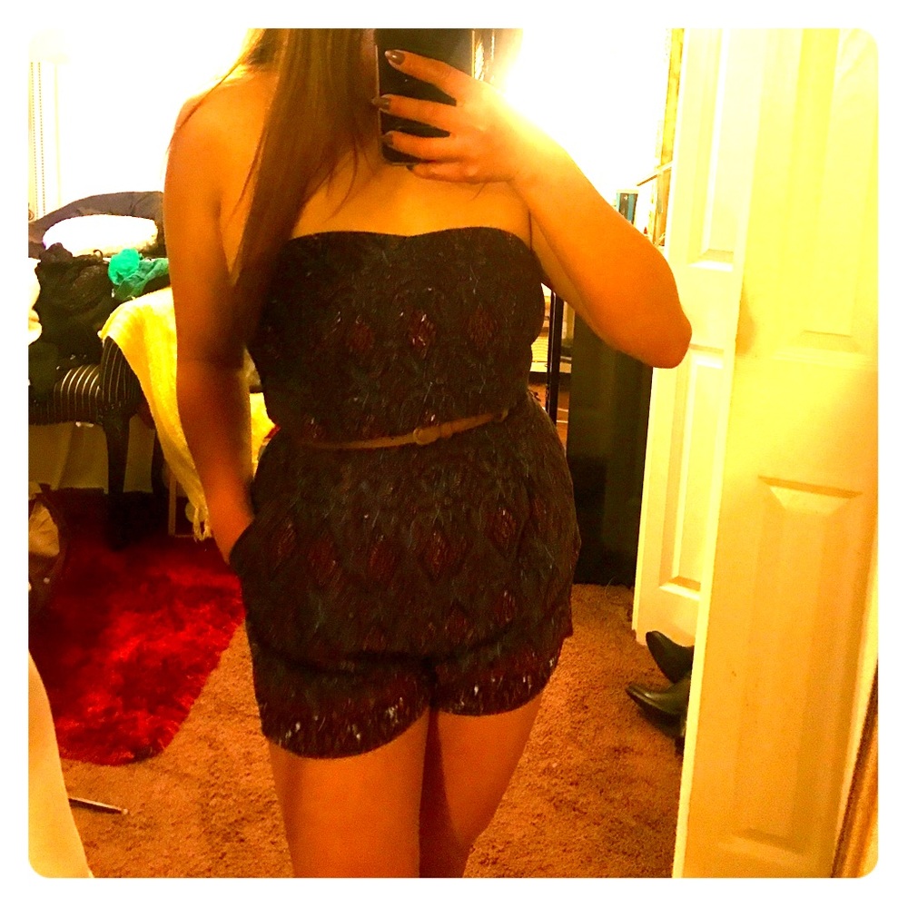 Tubed romper